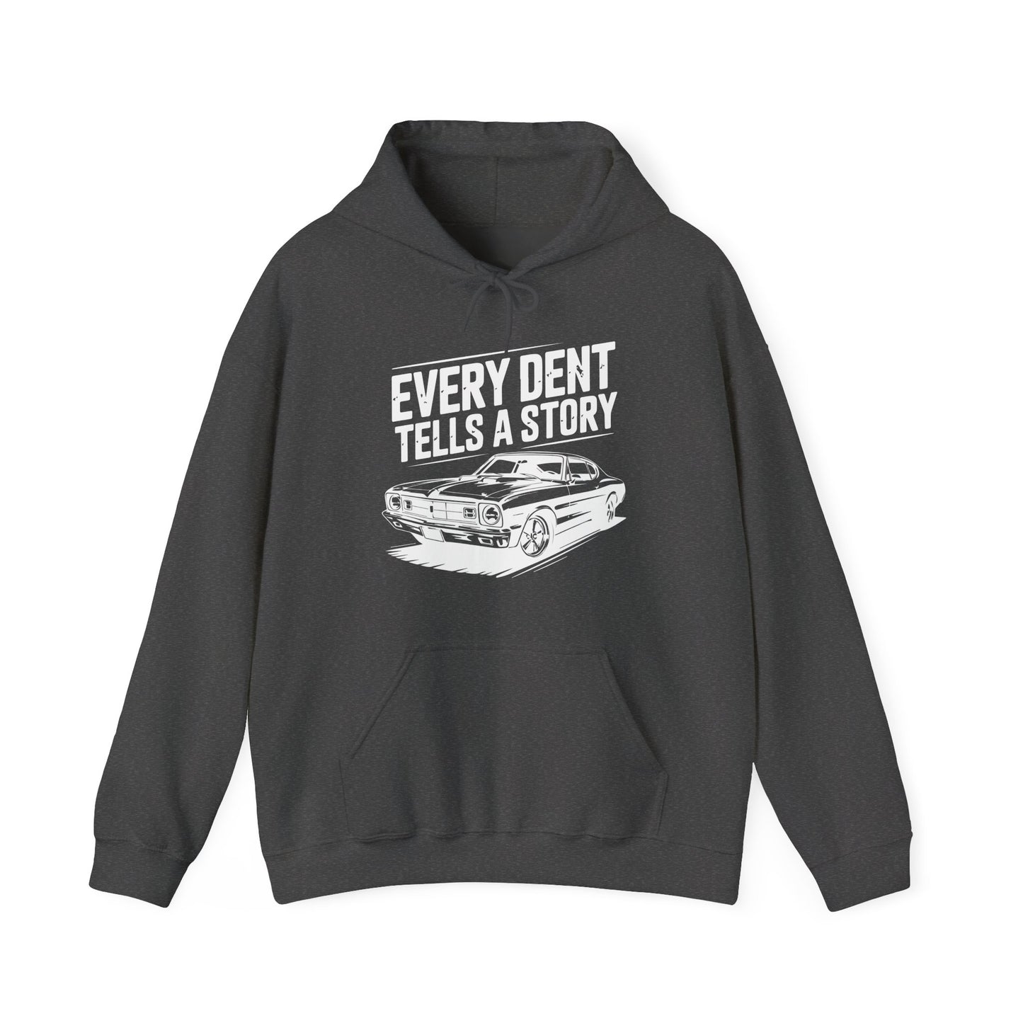 'Every Dent Tells a Story' - Muscle Car Hoodie