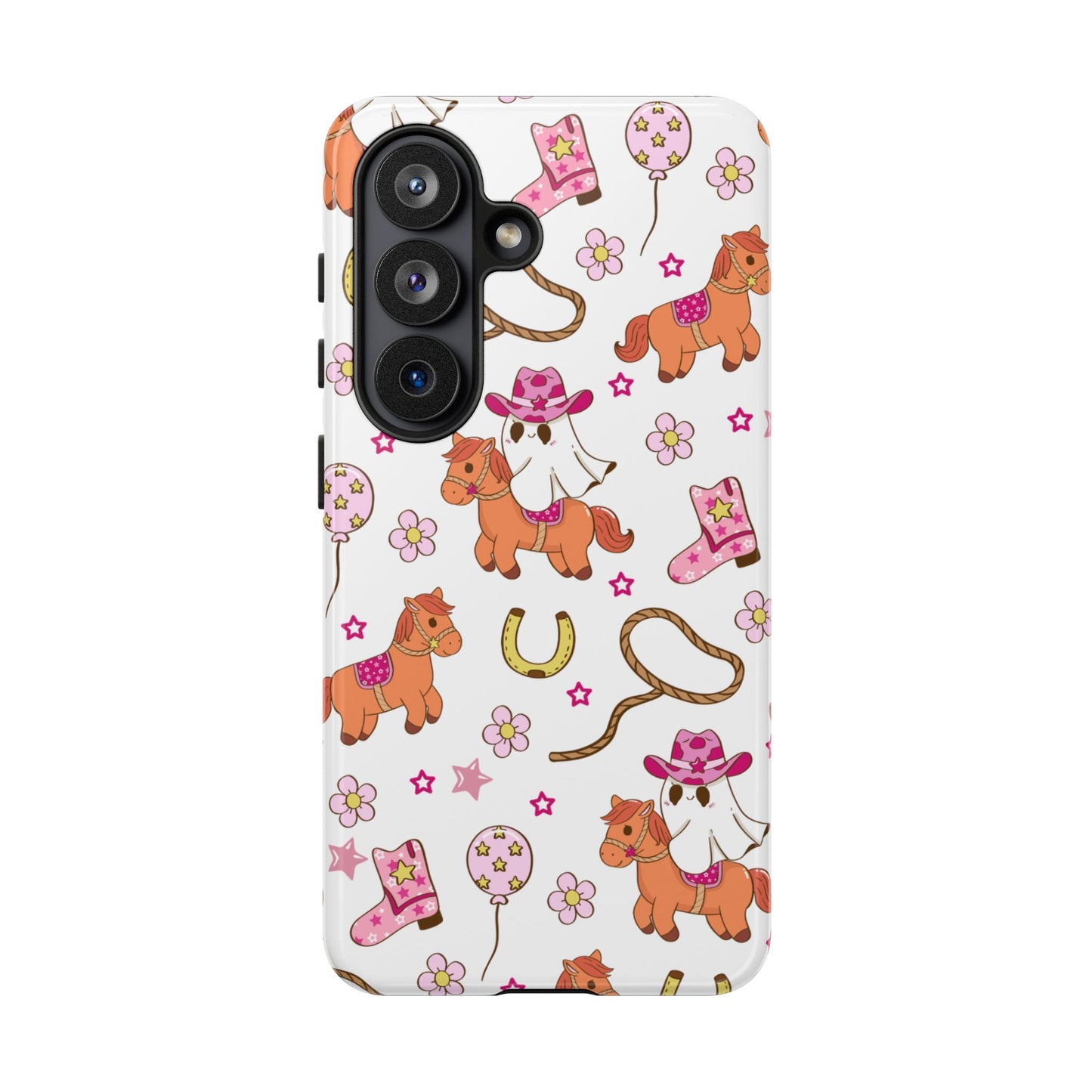 'Cowgirl Ghost Pony' -  Samsung Phone Case