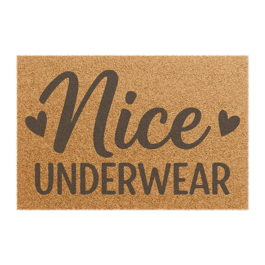 'Nice Underwear' - Doormat
