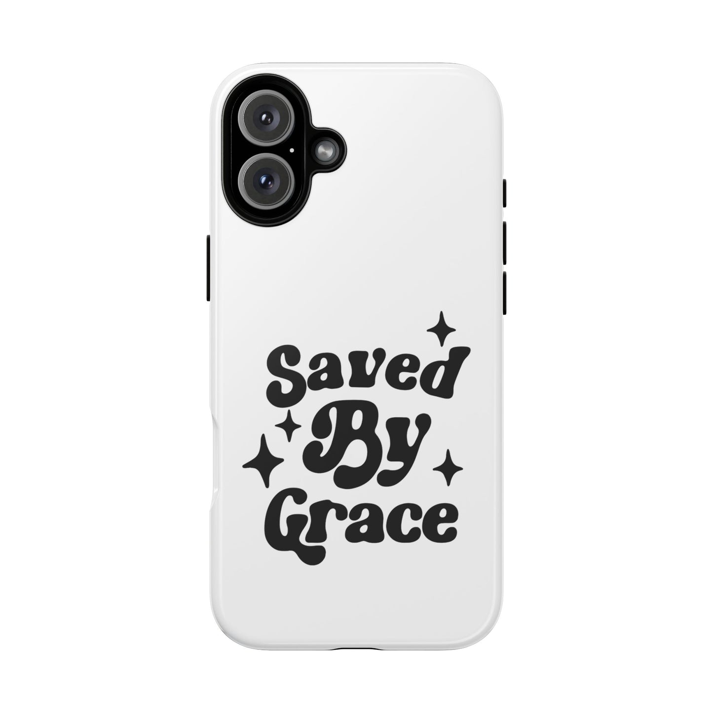 'Saved By Grace' - iPhone Case