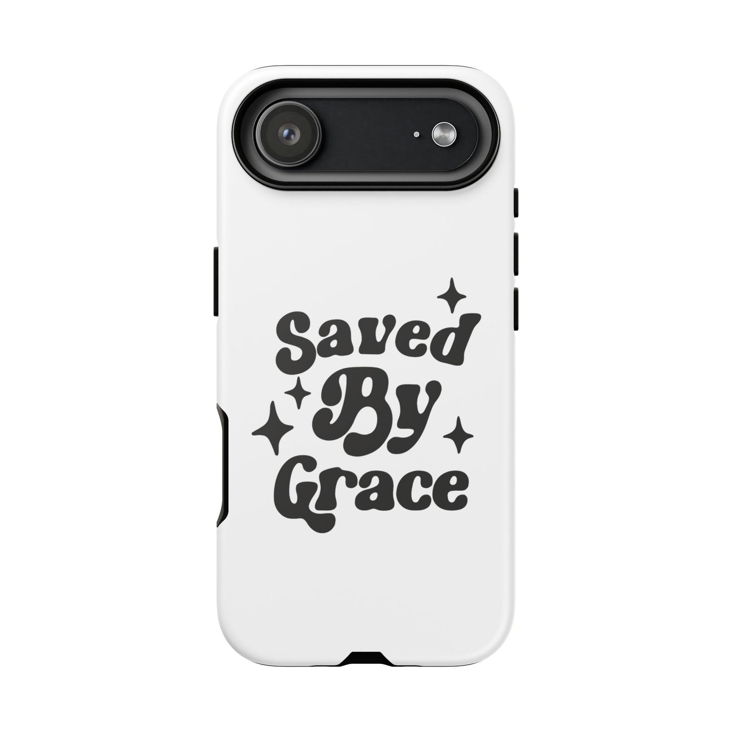 'Saved By Grace' - iPhone Case