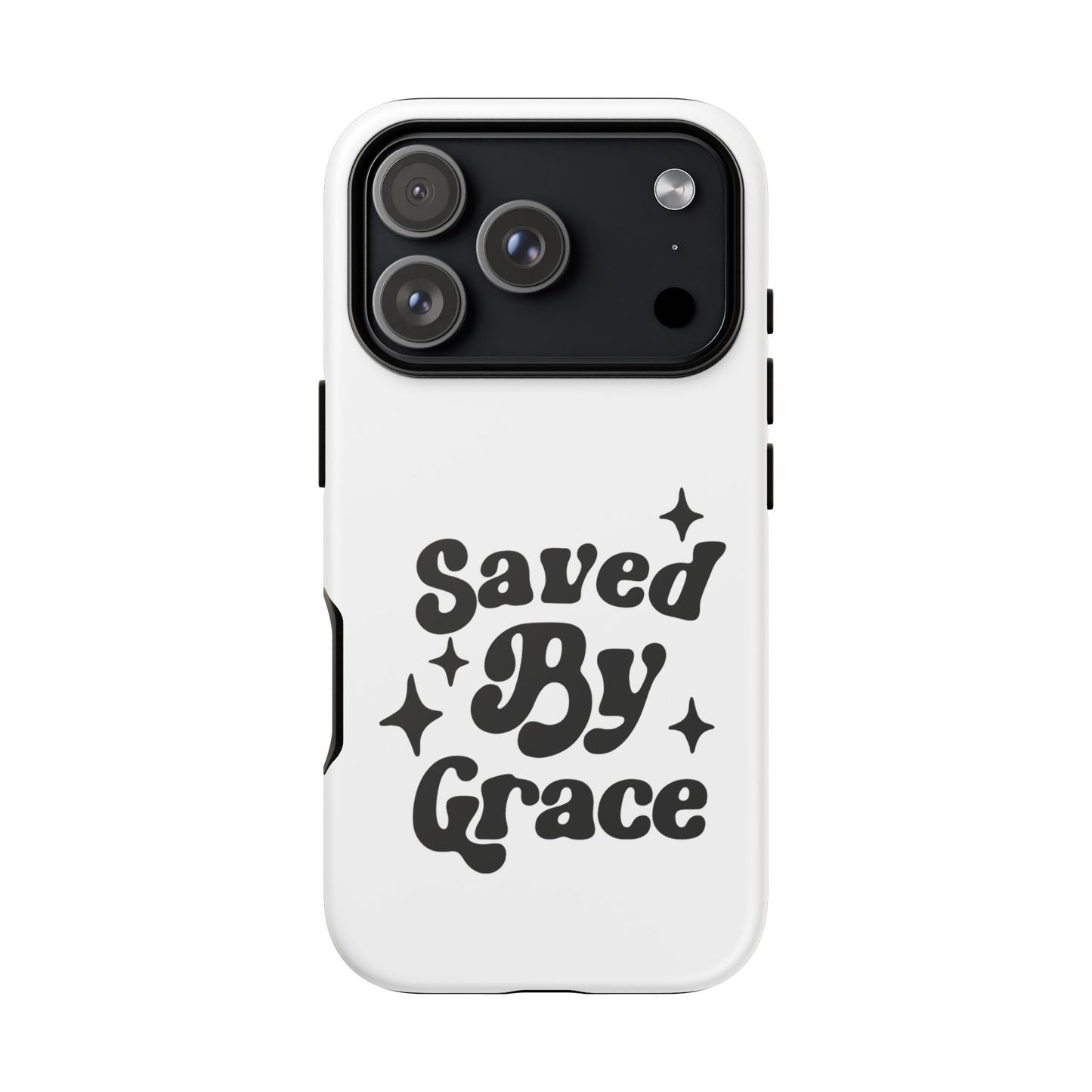 'Saved By Grace' - iPhone Case