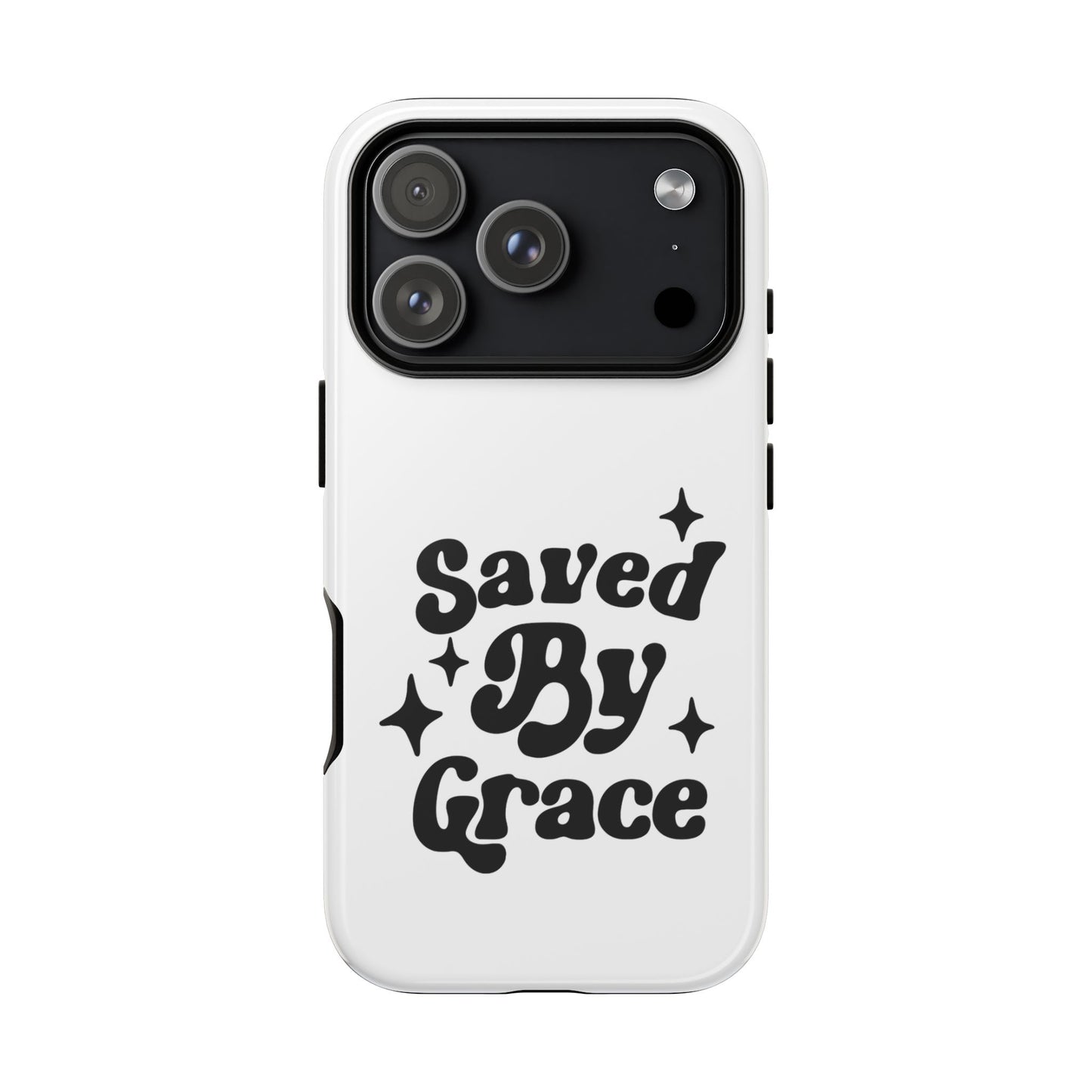 'Saved By Grace' - iPhone Case