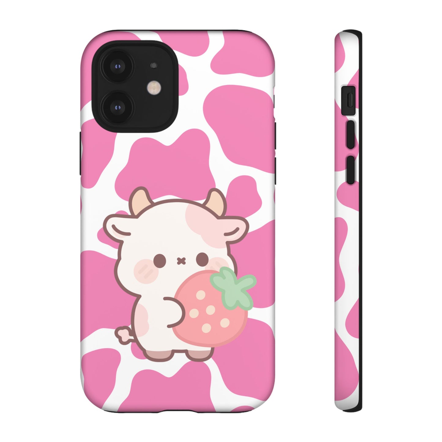 'Kawaii Pink Cow'- Samsung Case