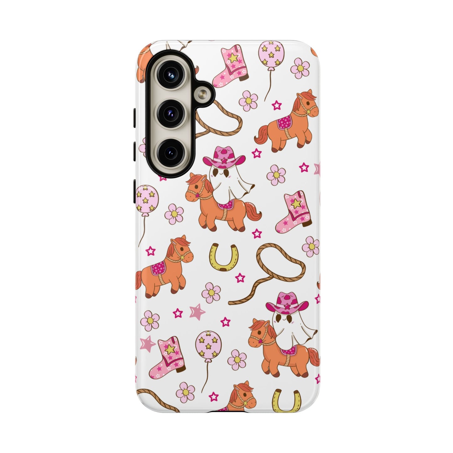 'Cowgirl Ghost Pony' -  Samsung Phone Case