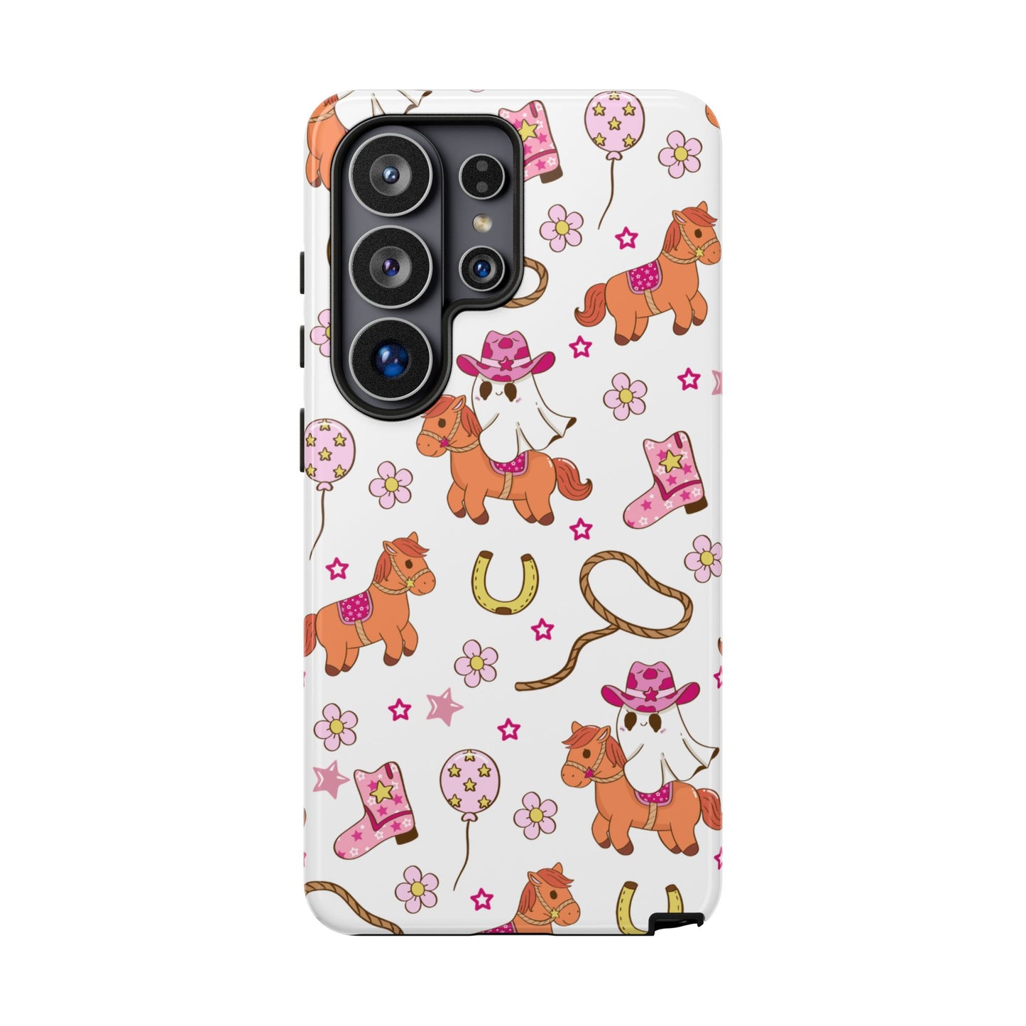 'Cowgirl Ghost Pony' -  Samsung Phone Case
