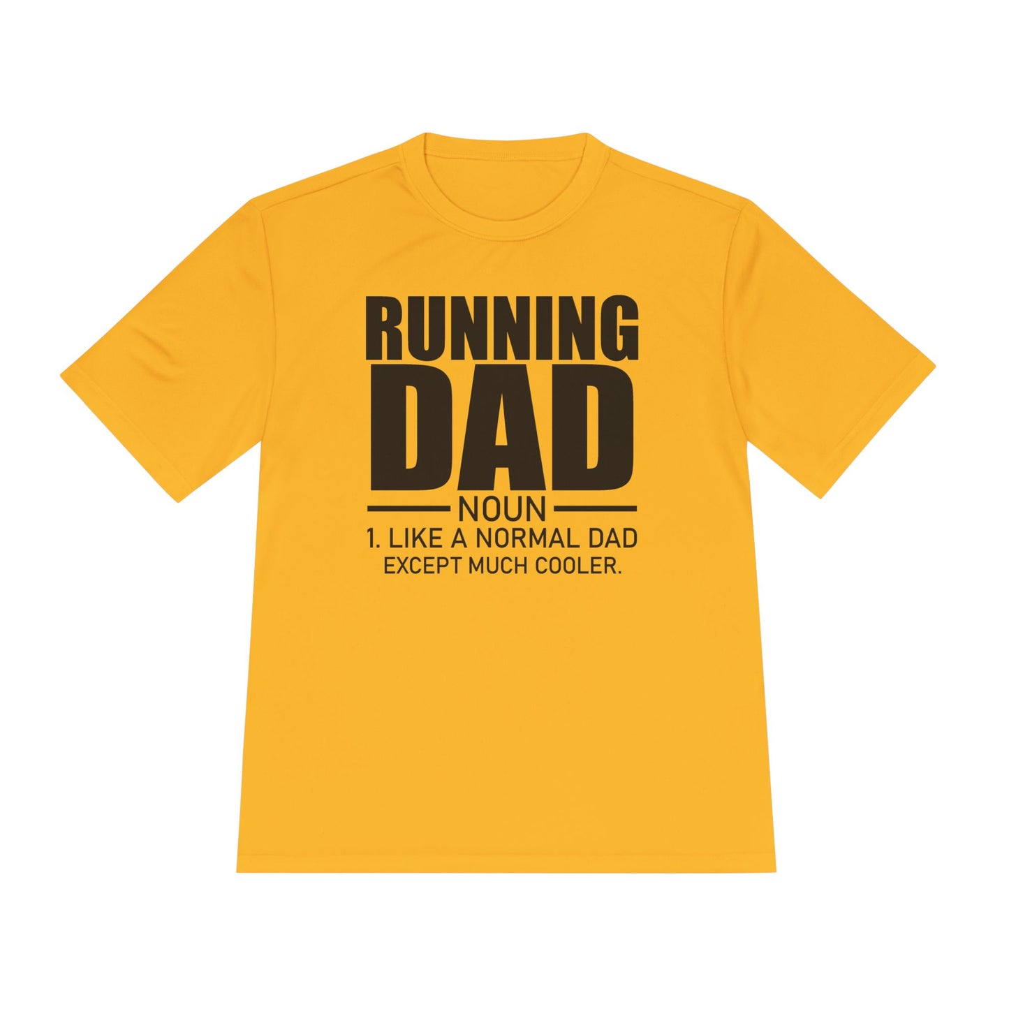 'Running Dad: Noun' - Moisture Wicking Tee