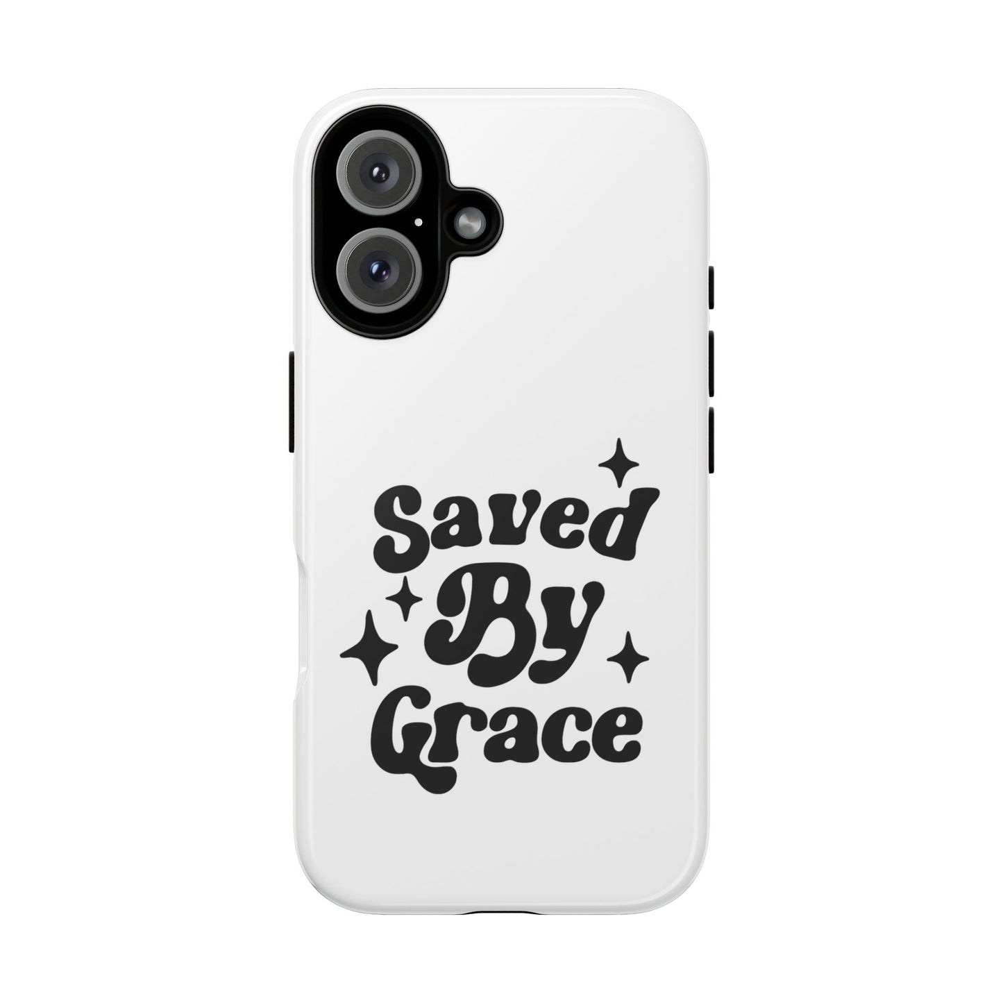 'Saved By Grace' - iPhone Case