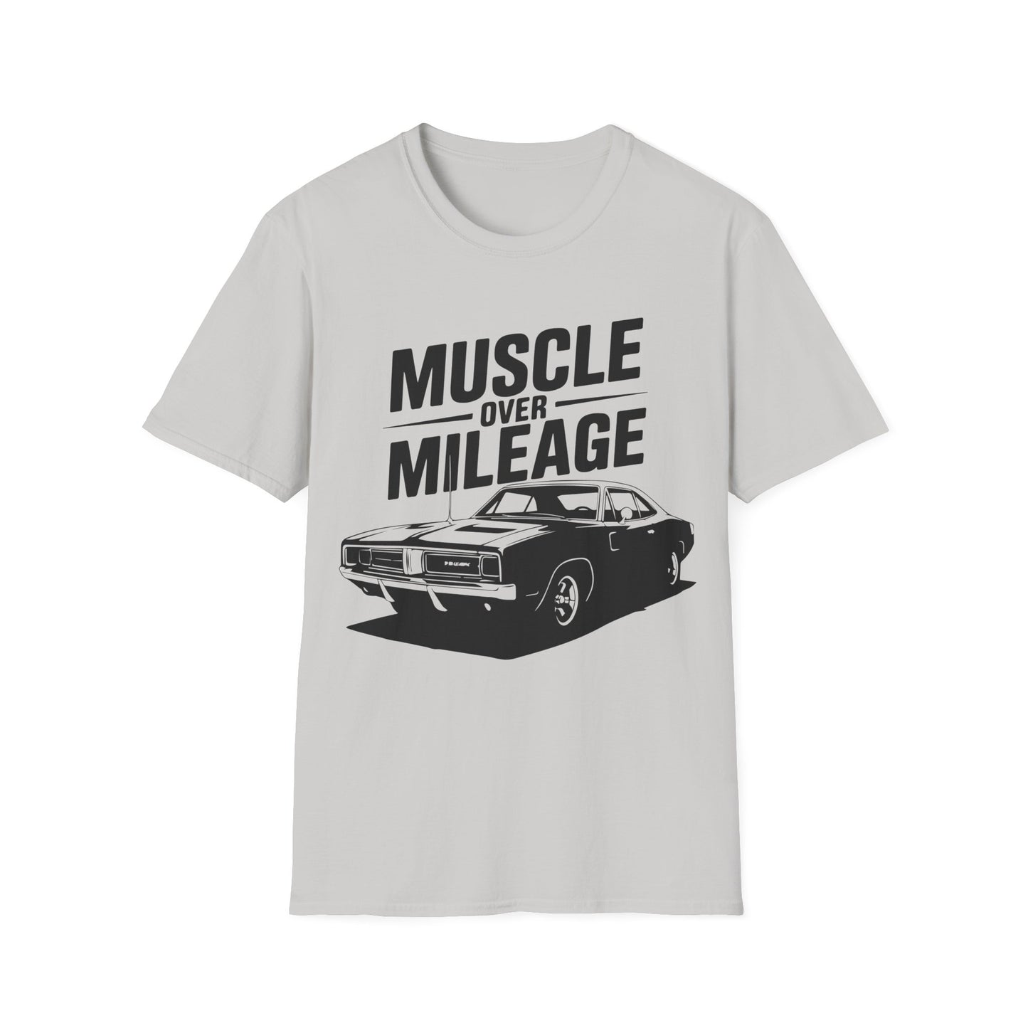 'Muscle Over Mileage' - Muscle Car T‑Shirt