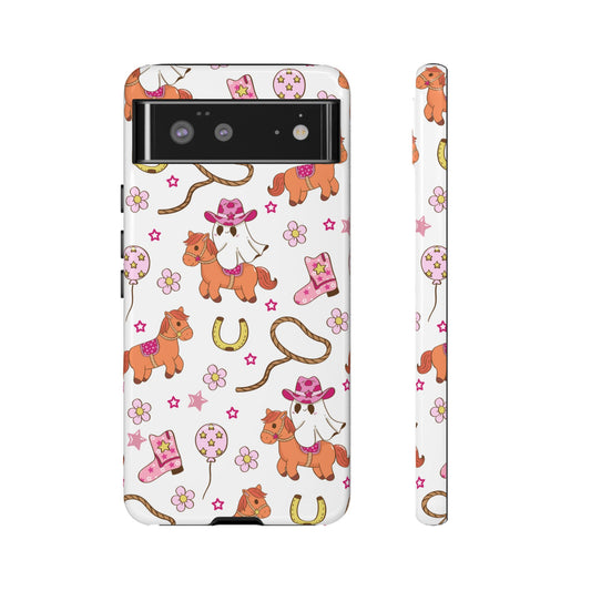 'Cowgirl Ghost  Pony' -  Google Pixel Phone Case