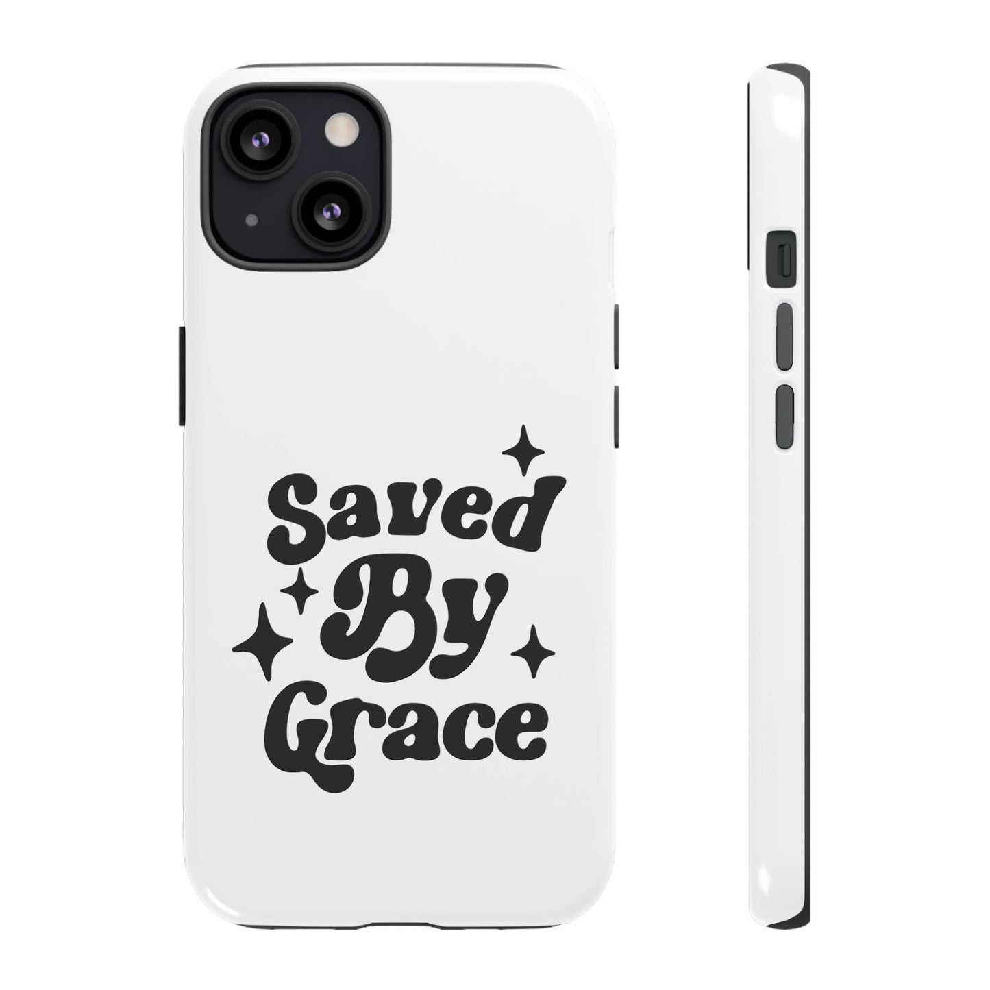 'Saved By Grace' - iPhone Case