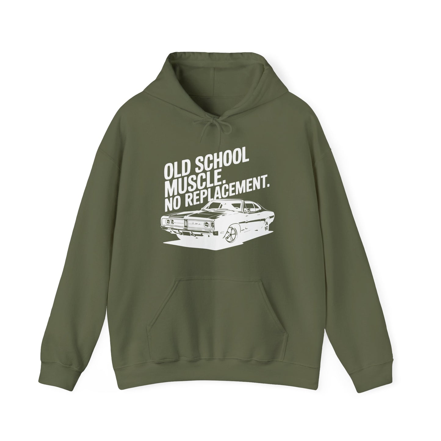 'Old School Muscle, No Replacement' - Muscle Car Hoodie