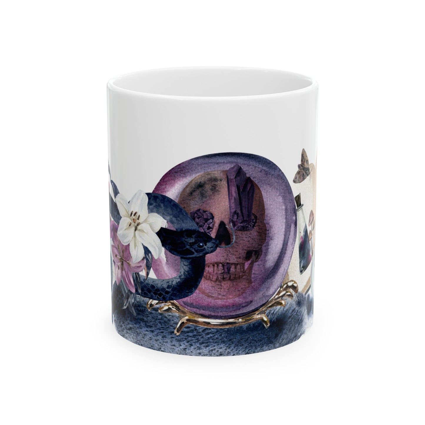 'Mystic Skull' - Ceramic Mug
