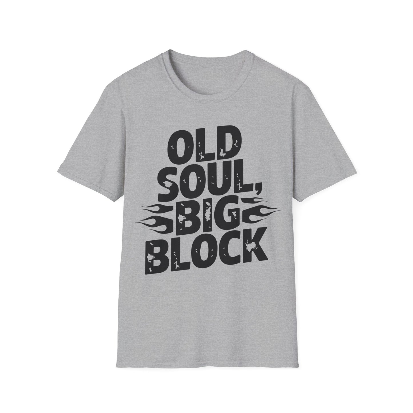 'Old Soul Big Block' - Muscle Car T-shirt