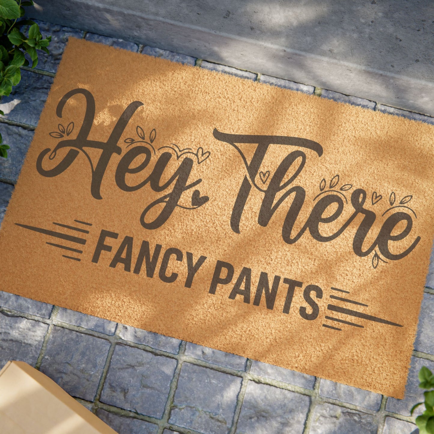 'Hey There Fancy Pants' - Doormat
