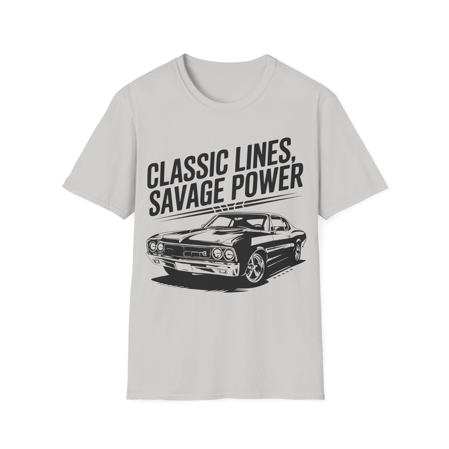 'Classic Lines, Savage Power' - Muscle Car T-Shirt