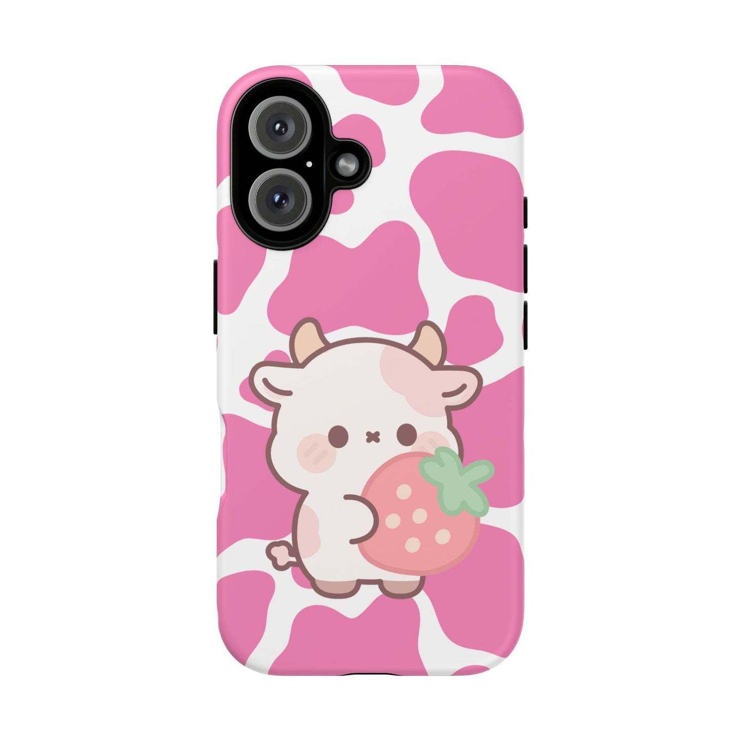 'Kawaii Pink Cow'- Samsung Case