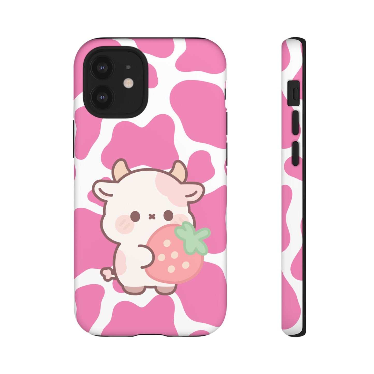 'Kawaii Pink Cow'- Samsung Case