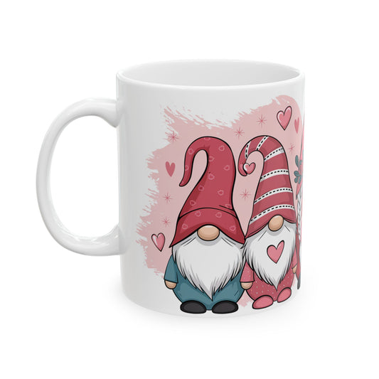 'Valentine Gnome' - Ceramic Mug