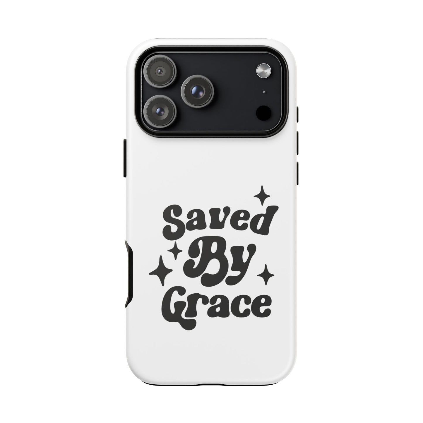 'Saved By Grace' - iPhone Case
