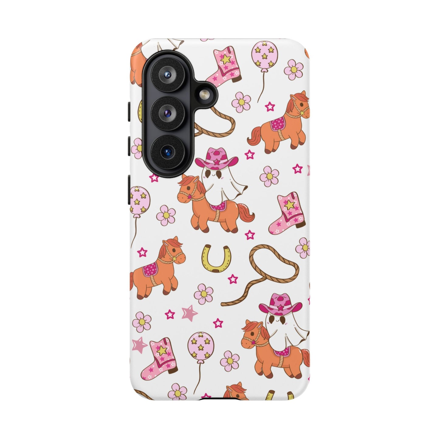 'Cowgirl Ghost Pony' -  Samsung Phone Case
