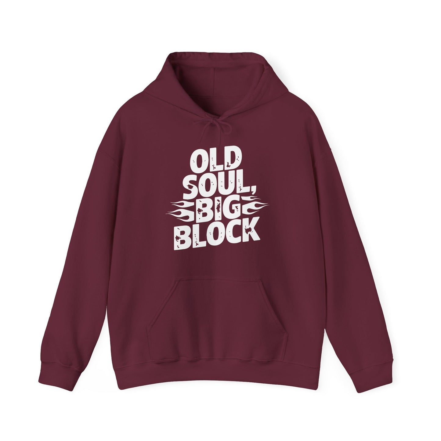'Old Soul Big Block' - Muscle Car Hoodie