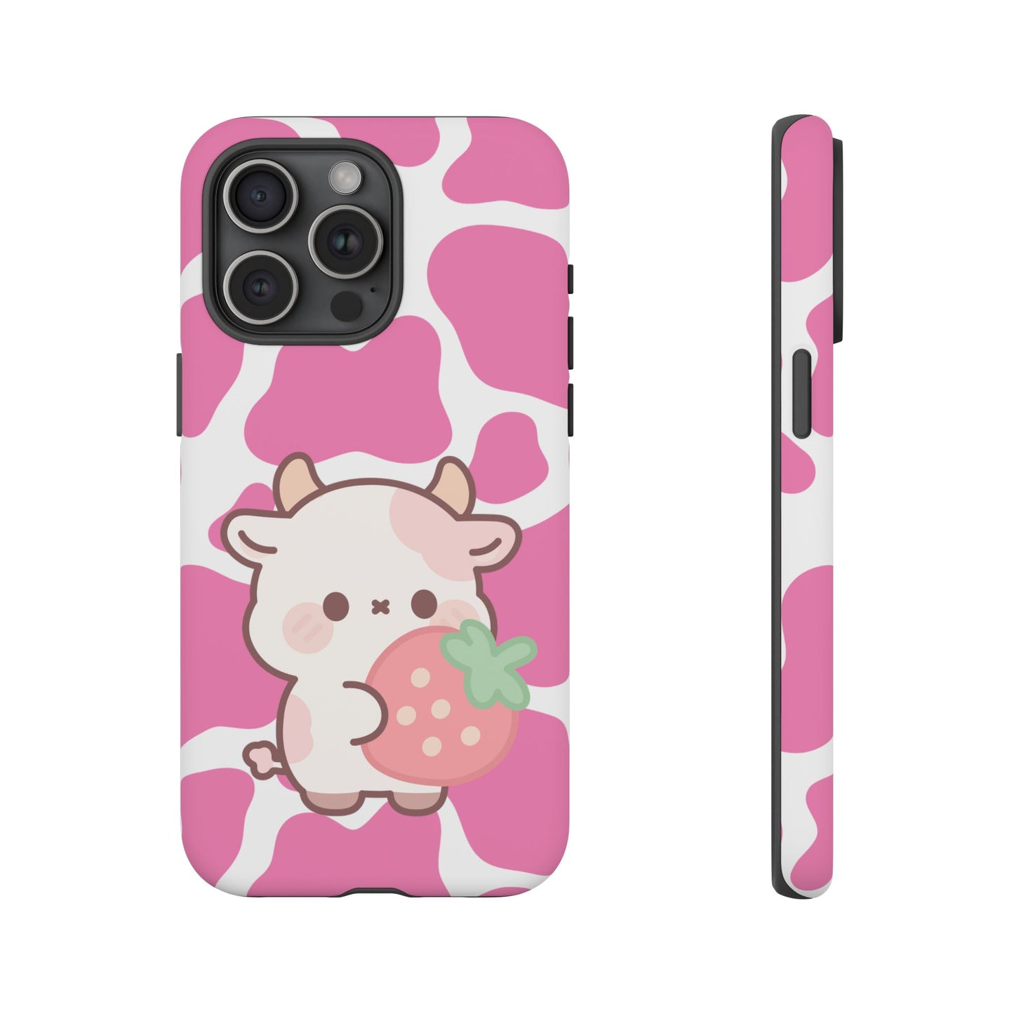 'Kawaii Pink Cow'- Samsung Case