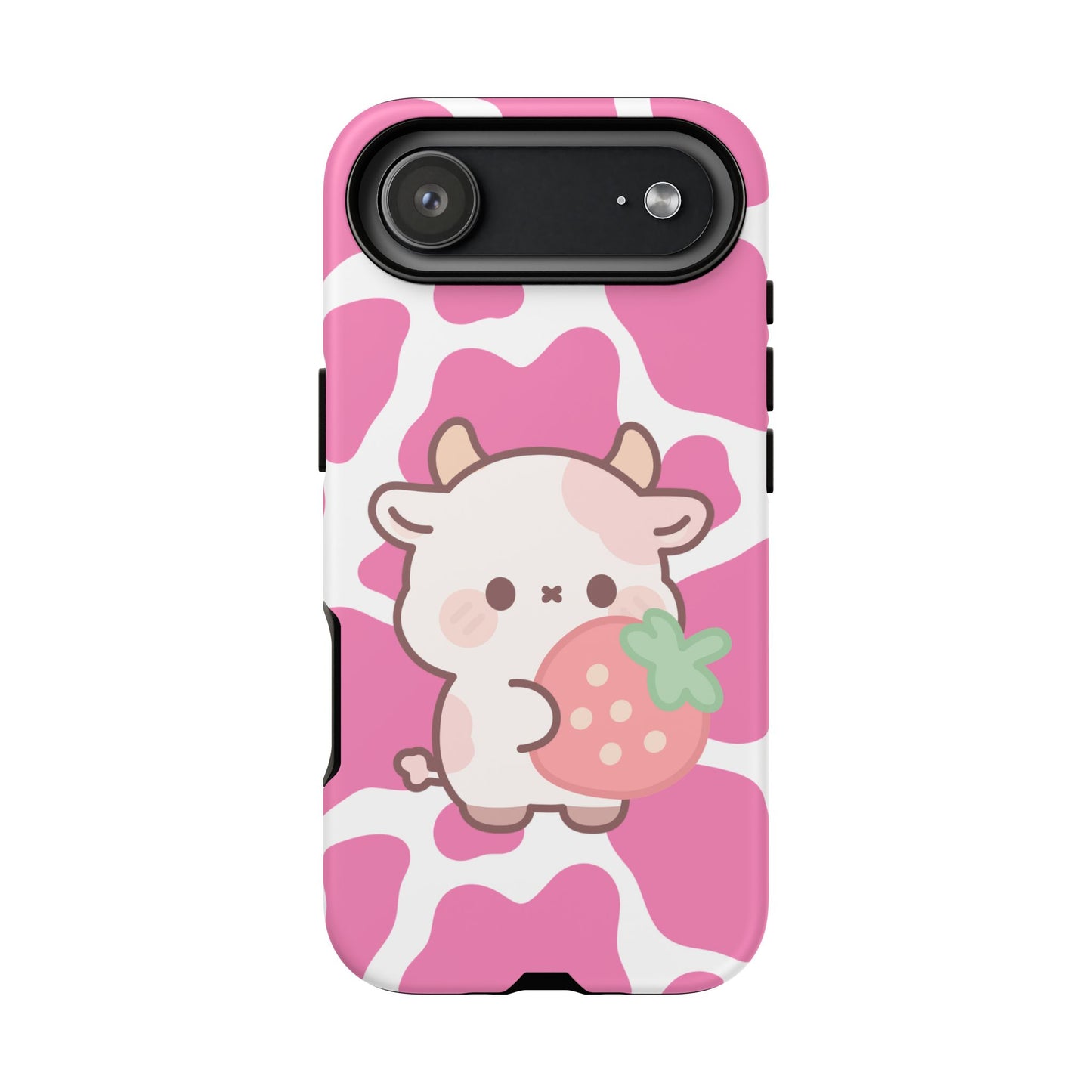 'Kawaii Pink Cow'- Samsung Case