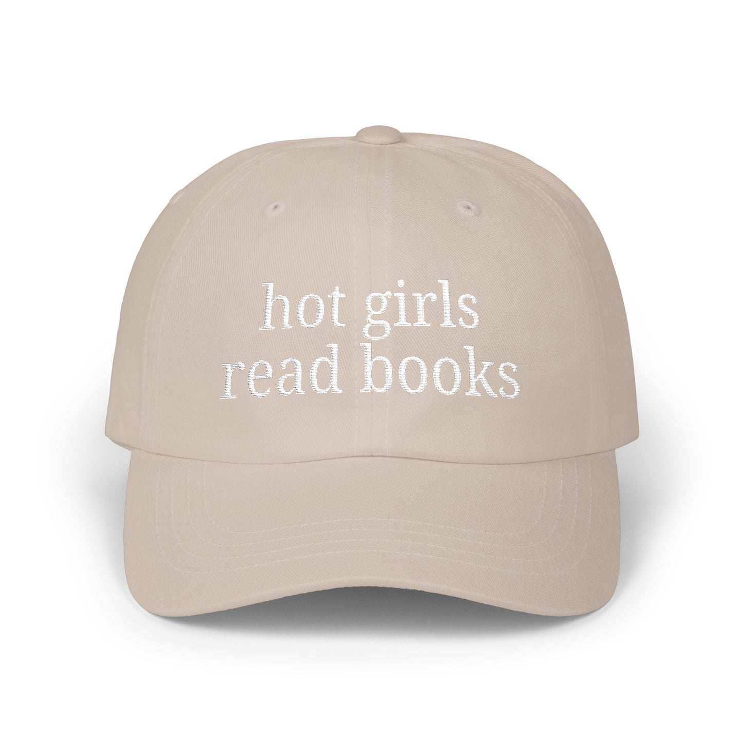 'Hot Girls Read Books' - Classic Cap