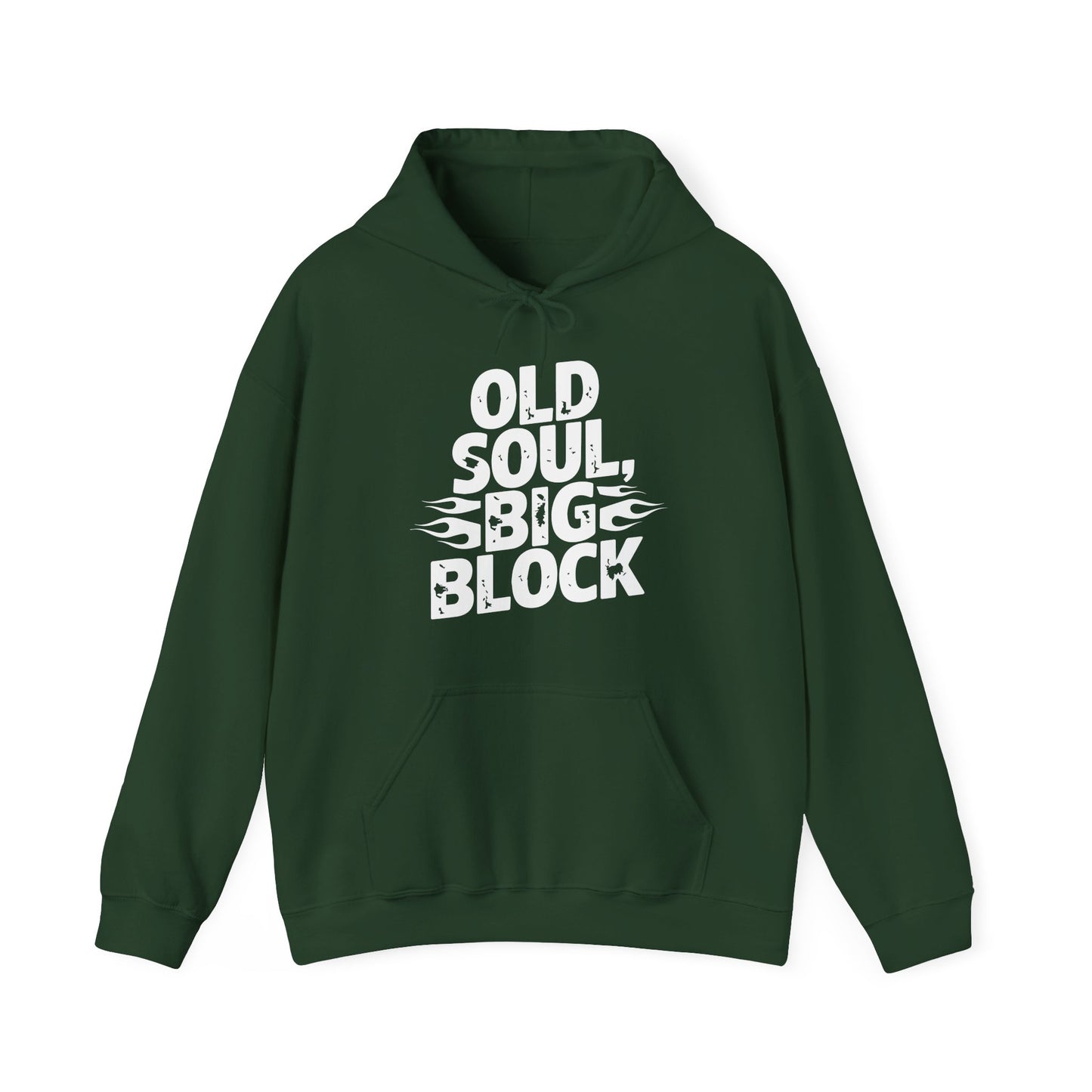 'Old Soul Big Block' - Muscle Car Hoodie
