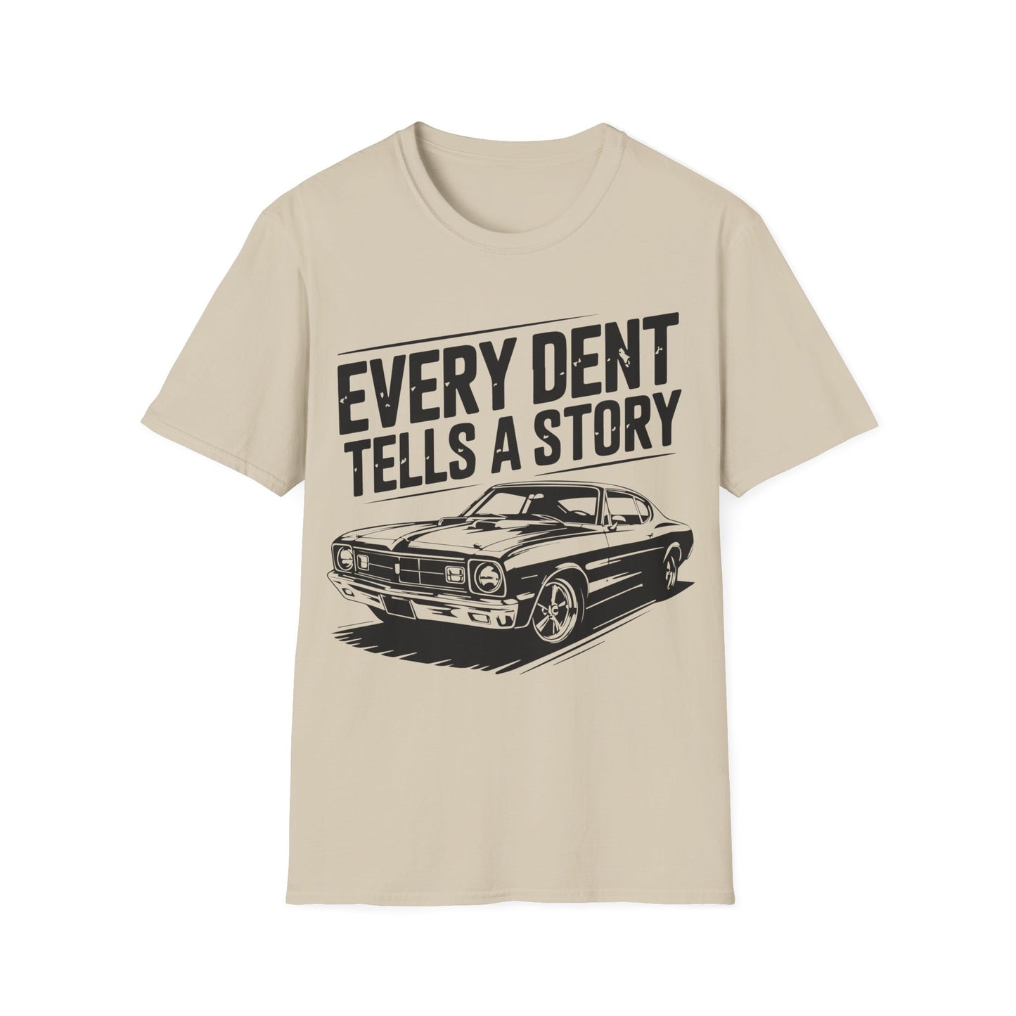 'Every Dent Tells a Story' - Muscle Car T-shirt