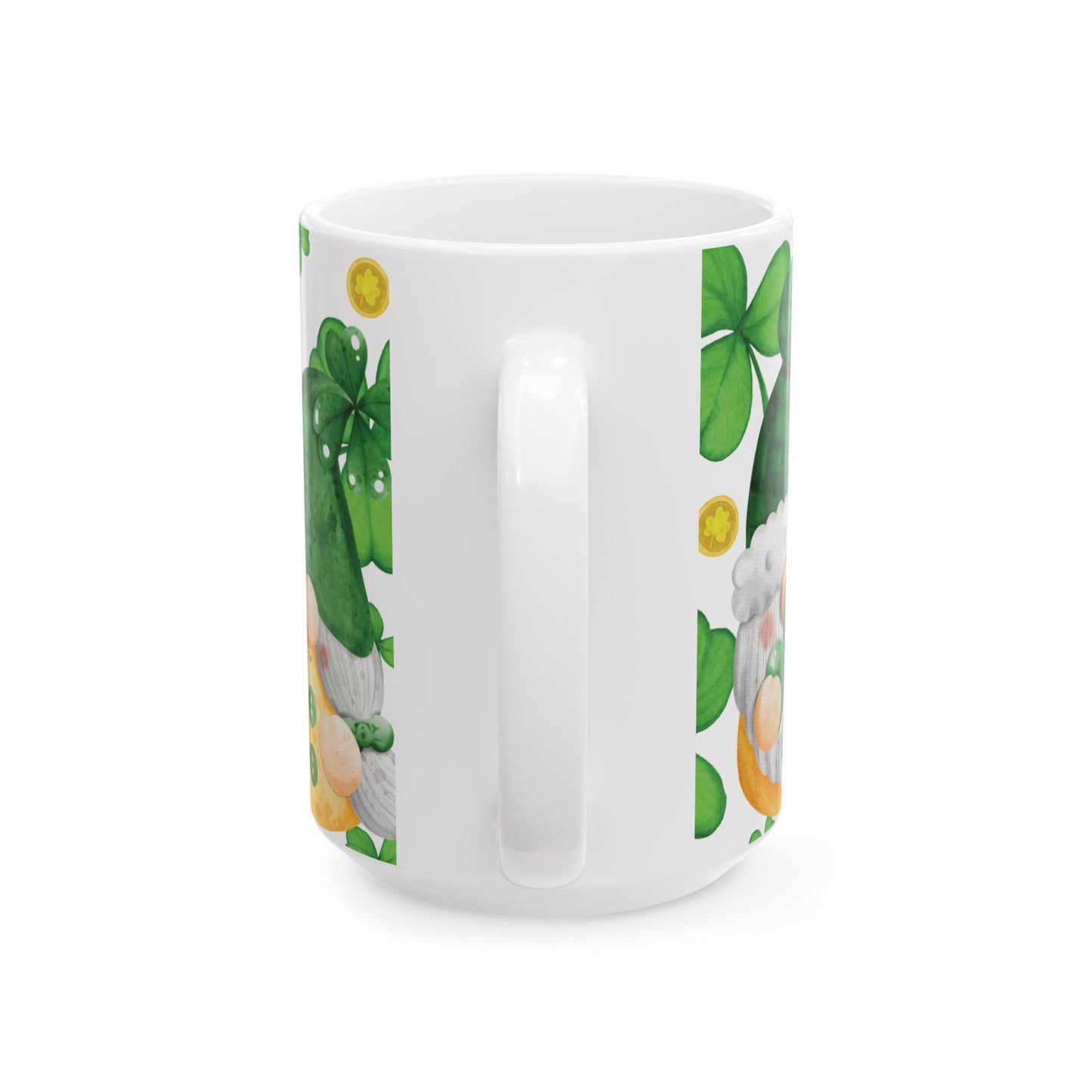 'St. Patrick’s Gnome' - Ceramic Mug