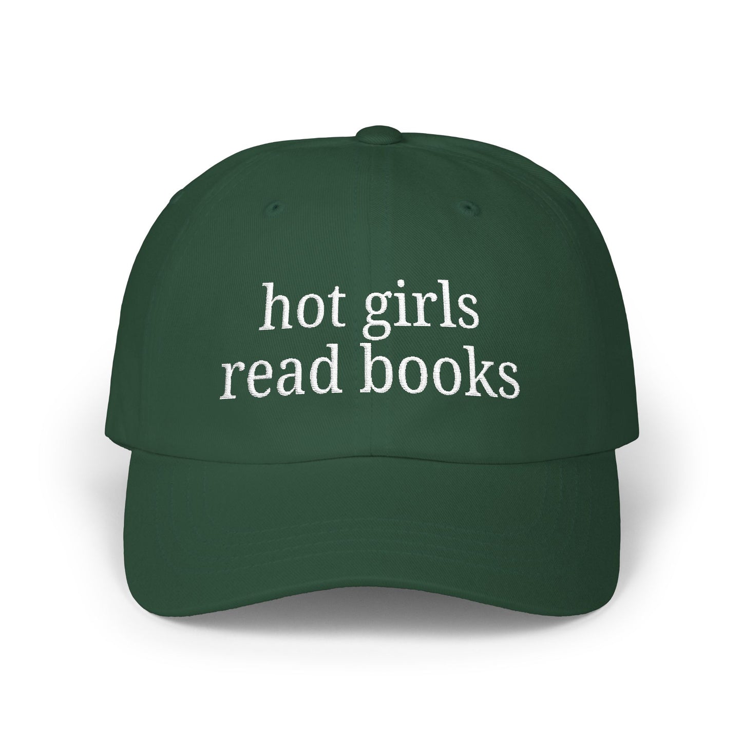 'Hot Girls Read Books' - Classic Cap