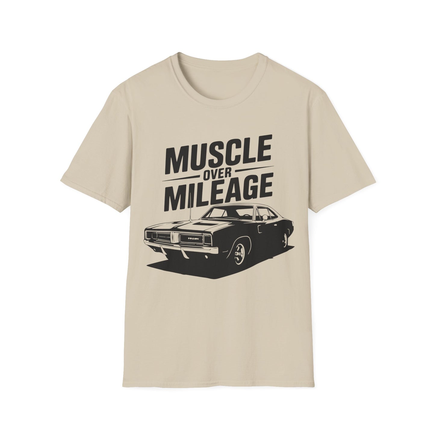 'Muscle Over Mileage' - Muscle Car T‑Shirt
