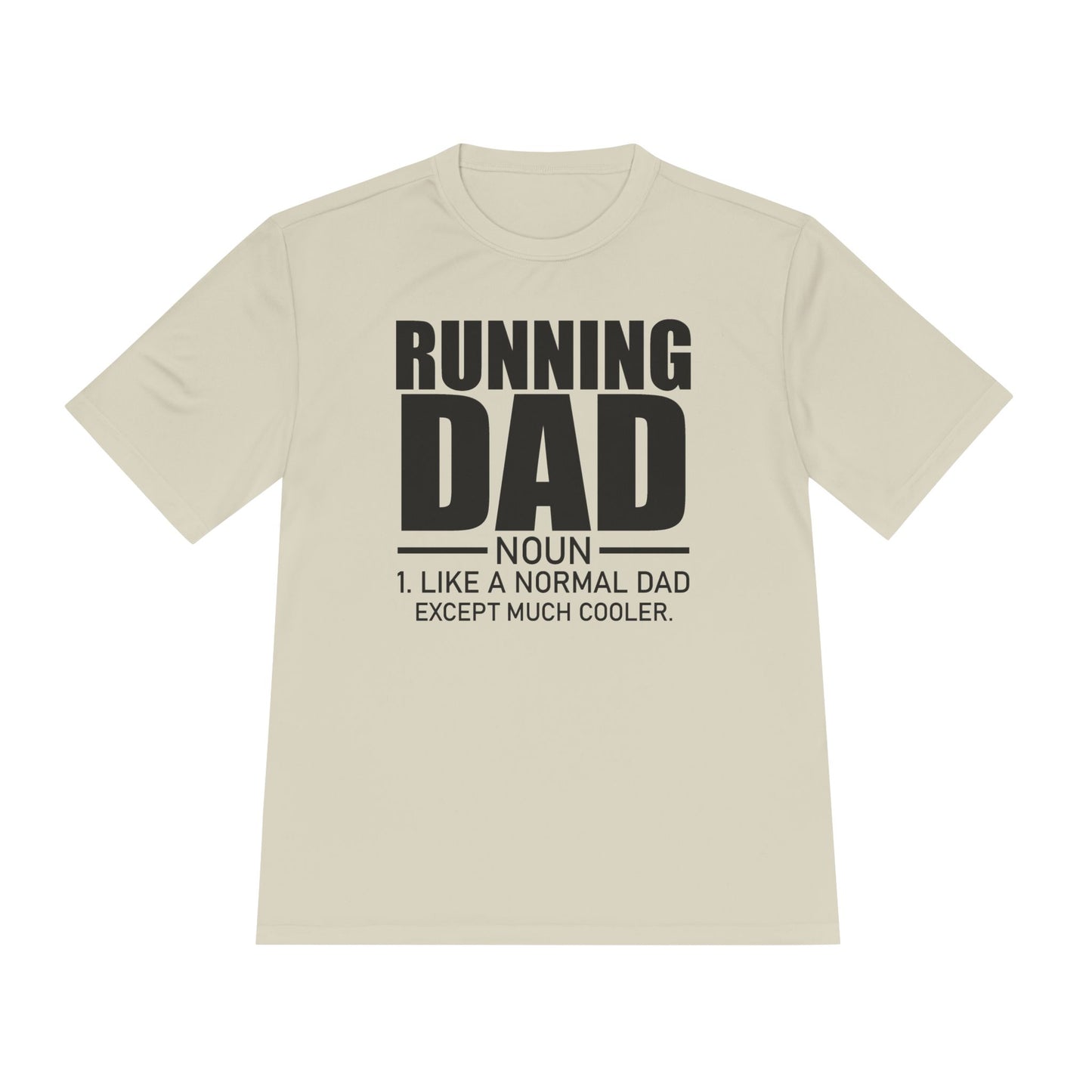 'Running Dad: Noun' - Moisture Wicking Tee