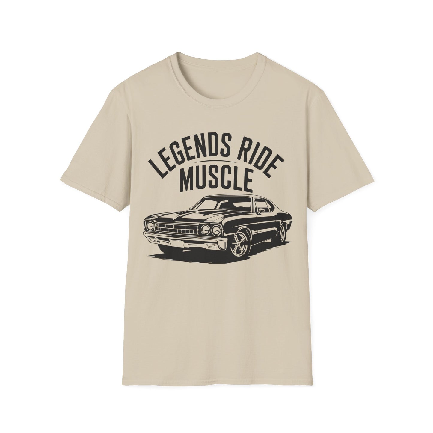 'Legends Ride Muscle' - Muscle Car T-Shirt