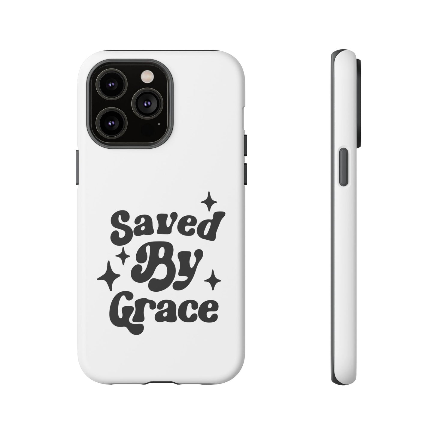 'Saved By Grace' - iPhone Case