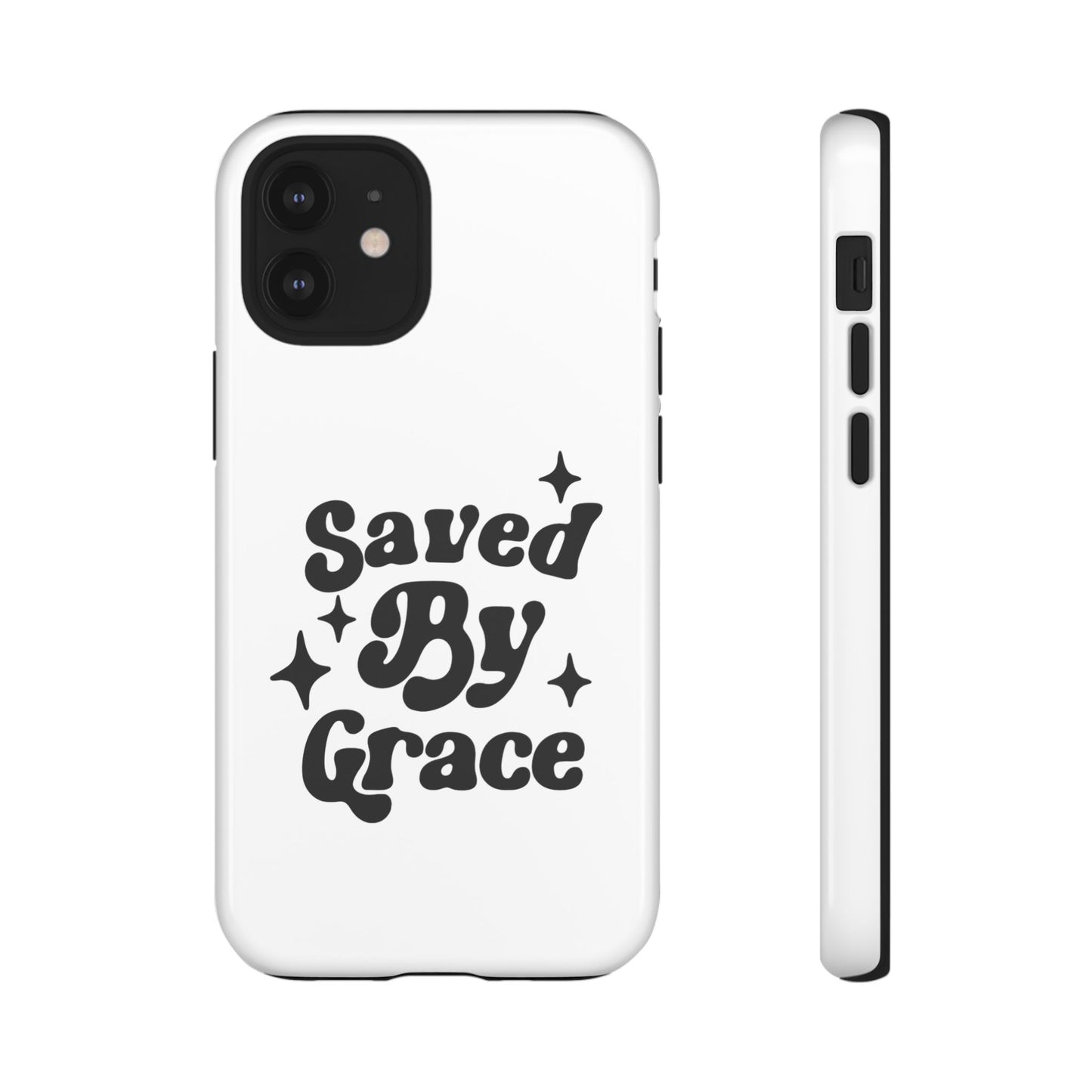 'Saved By Grace' - iPhone Case