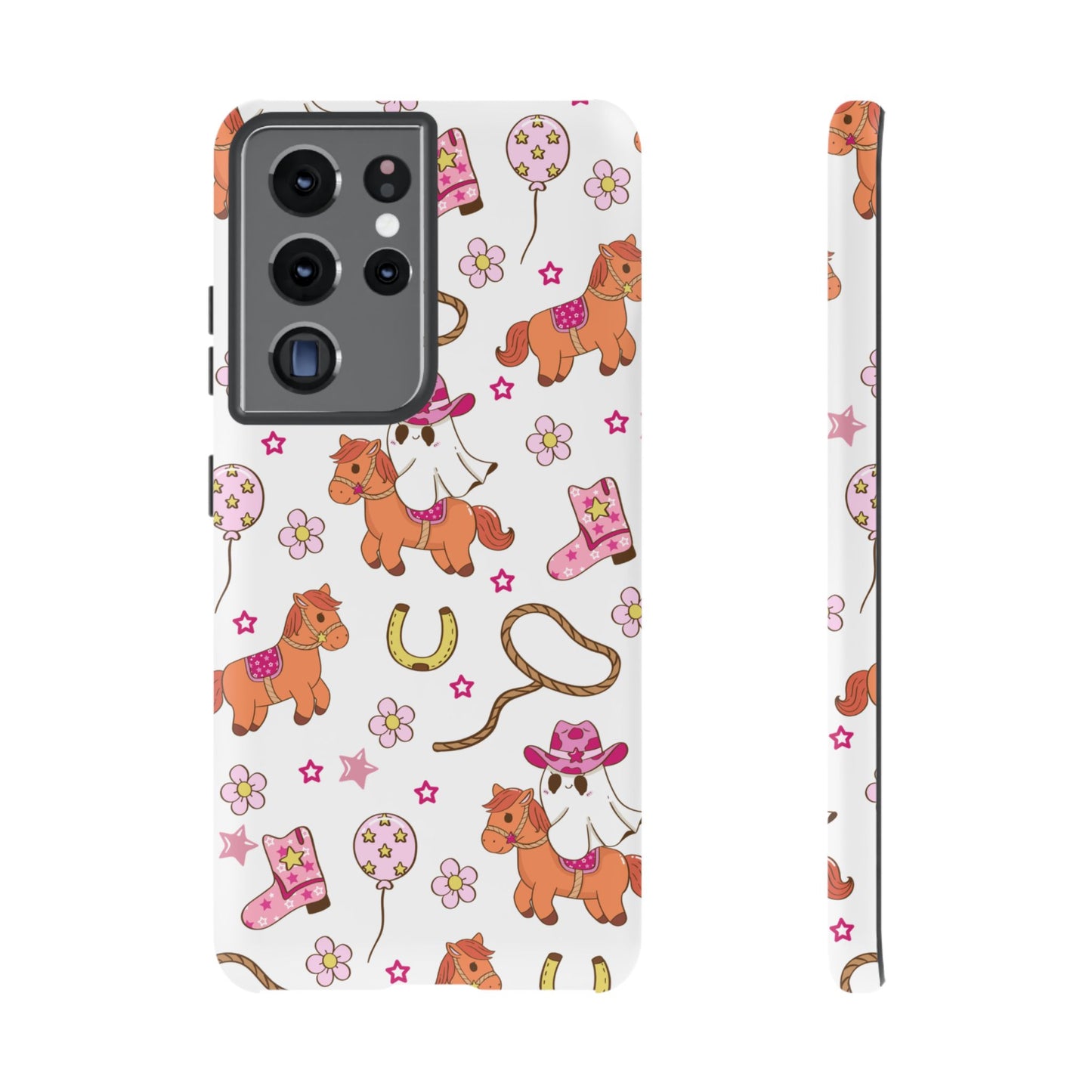 'Cowgirl Ghost Pony' -  Samsung Phone Case