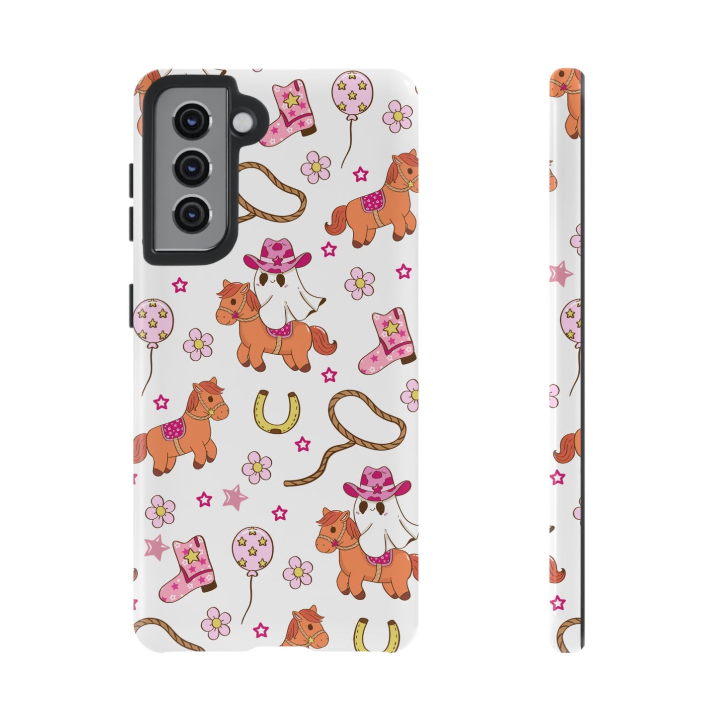 'Cowgirl Ghost Pony' -  Samsung Phone Case