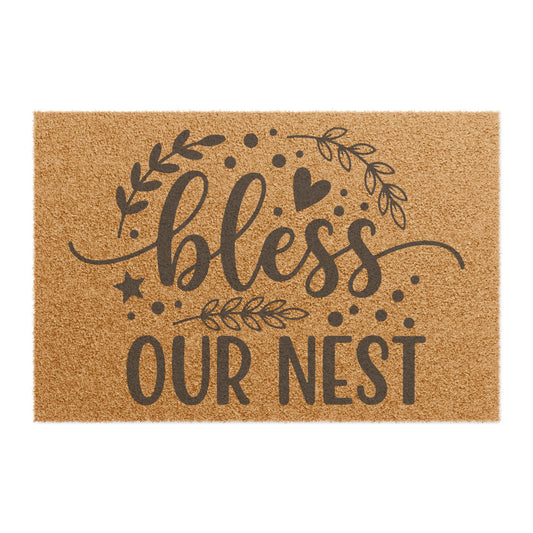'Bless Our Nest' - Doormat