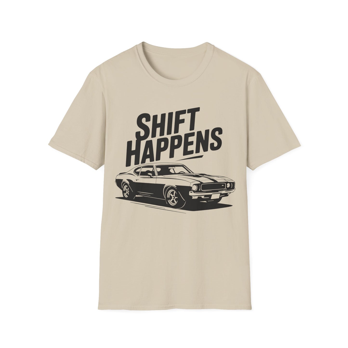 'Shift Happens' - Muscle Car T-Shirt