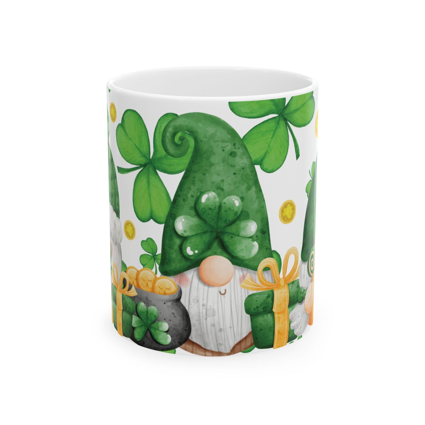 'St. Patrick’s Gnome' - Ceramic Mug