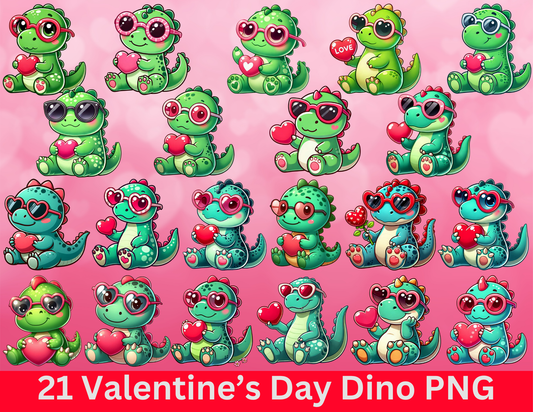 Valentine's Day Dino