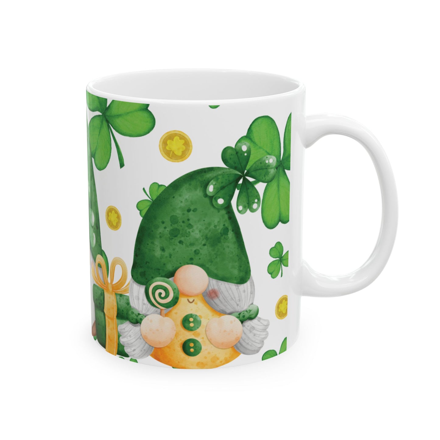 'St. Patrick’s Gnome' - Ceramic Mug