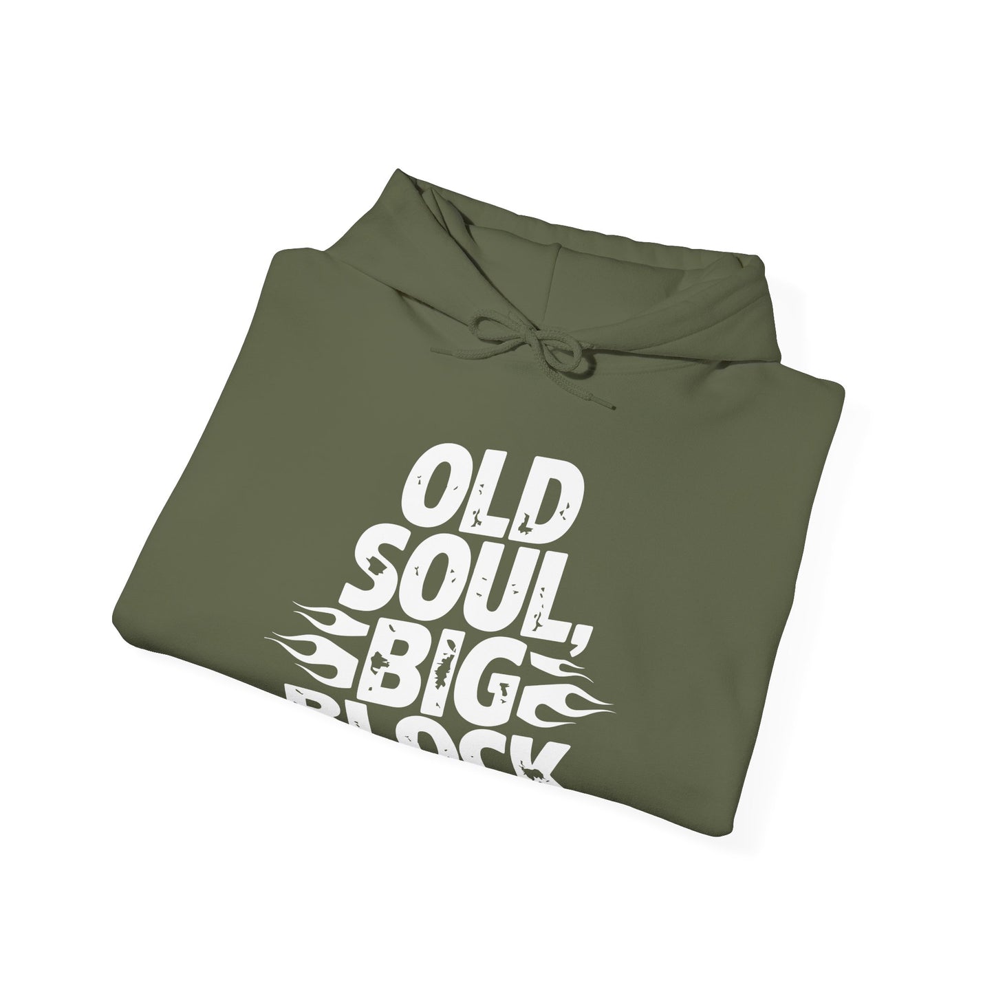 'Old Soul Big Block' - Muscle Car Hoodie