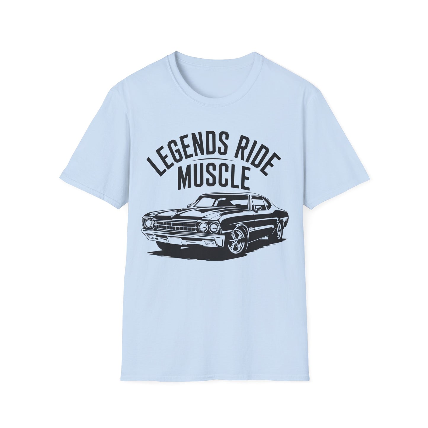 'Legends Ride Muscle' - Muscle Car T-Shirt
