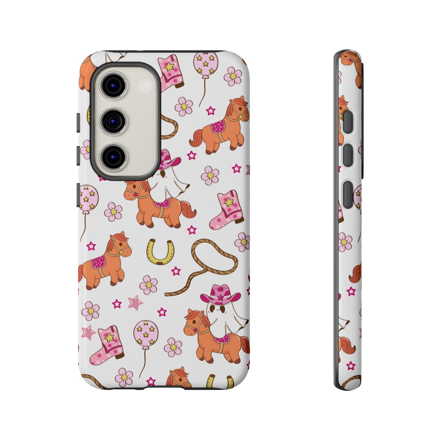 'Cowgirl Ghost Pony' -  Samsung Phone Case