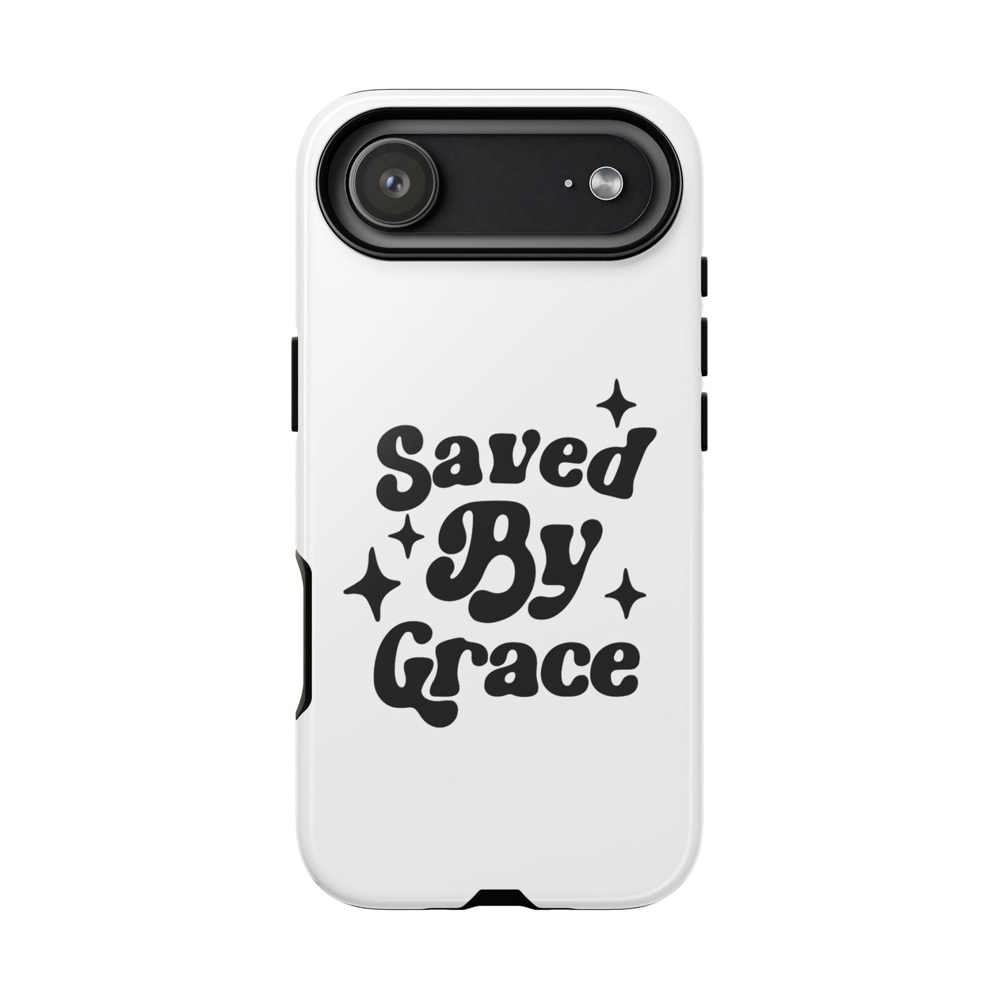 'Saved By Grace' - iPhone Case