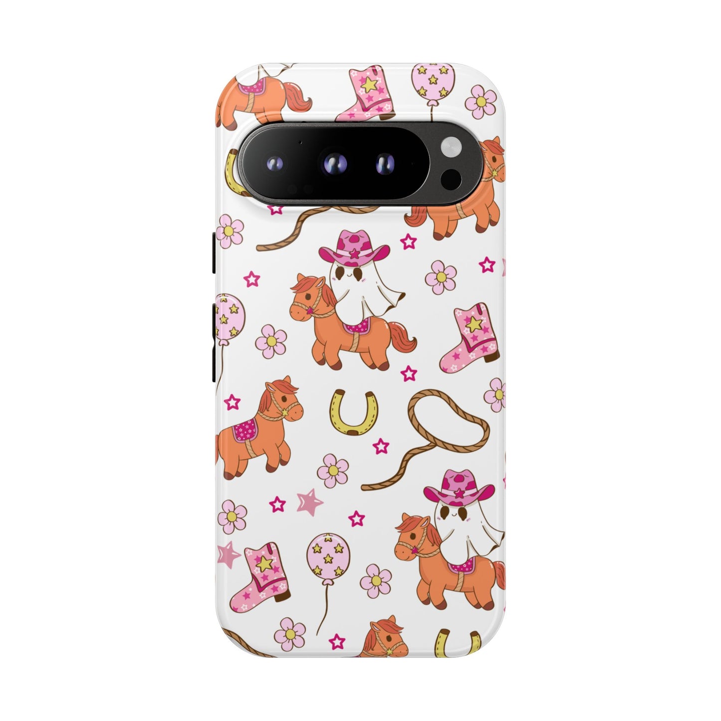 'Cowgirl Ghost  Pony' -  Google Pixel Phone Case